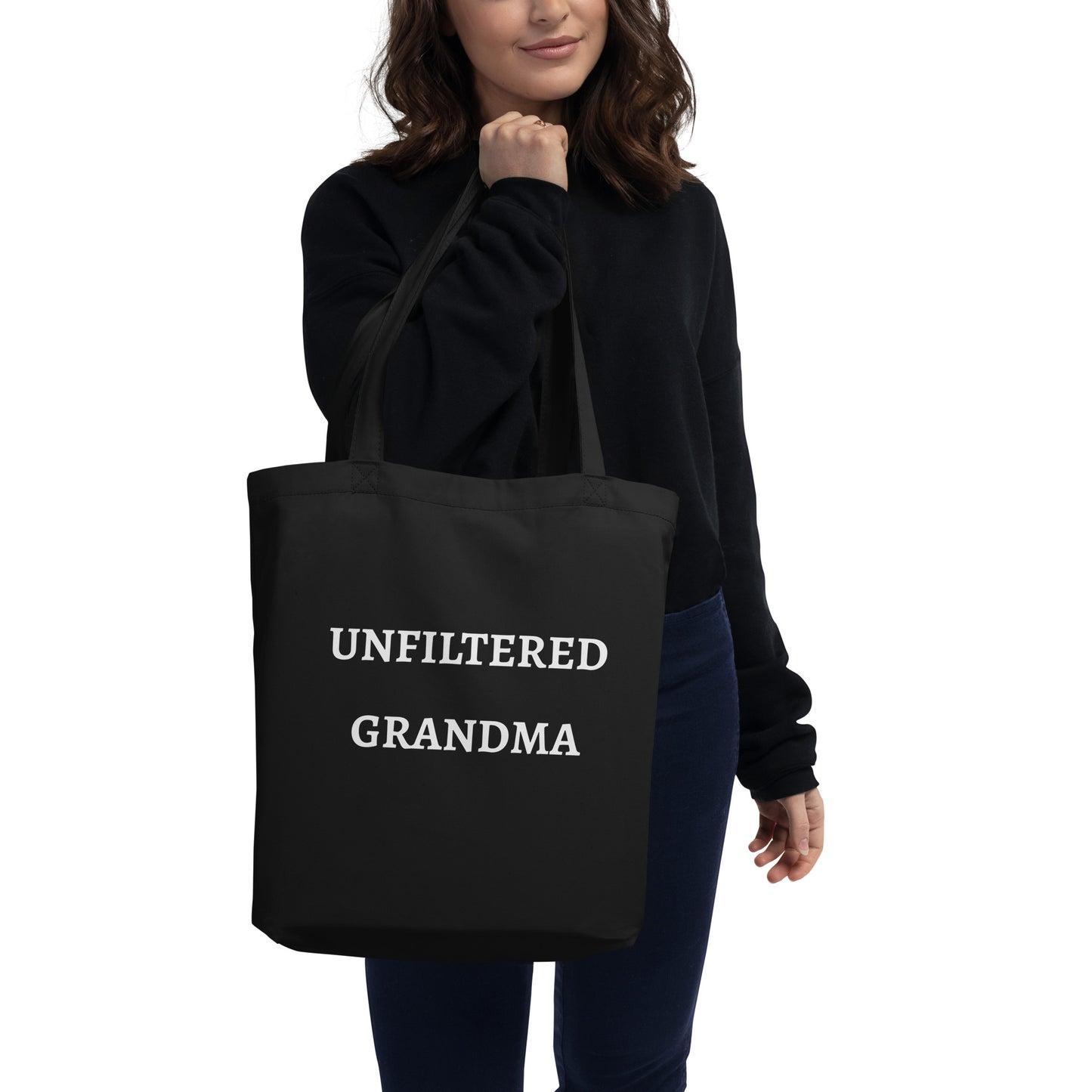 "Unfiltered Grandma" Eco Tote Bag