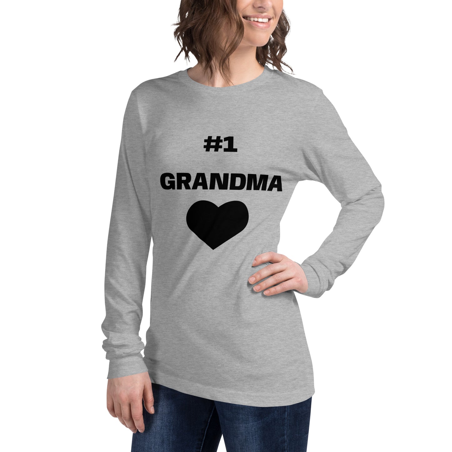 "#1 Grandma" Unisex Long Sleeve Tee