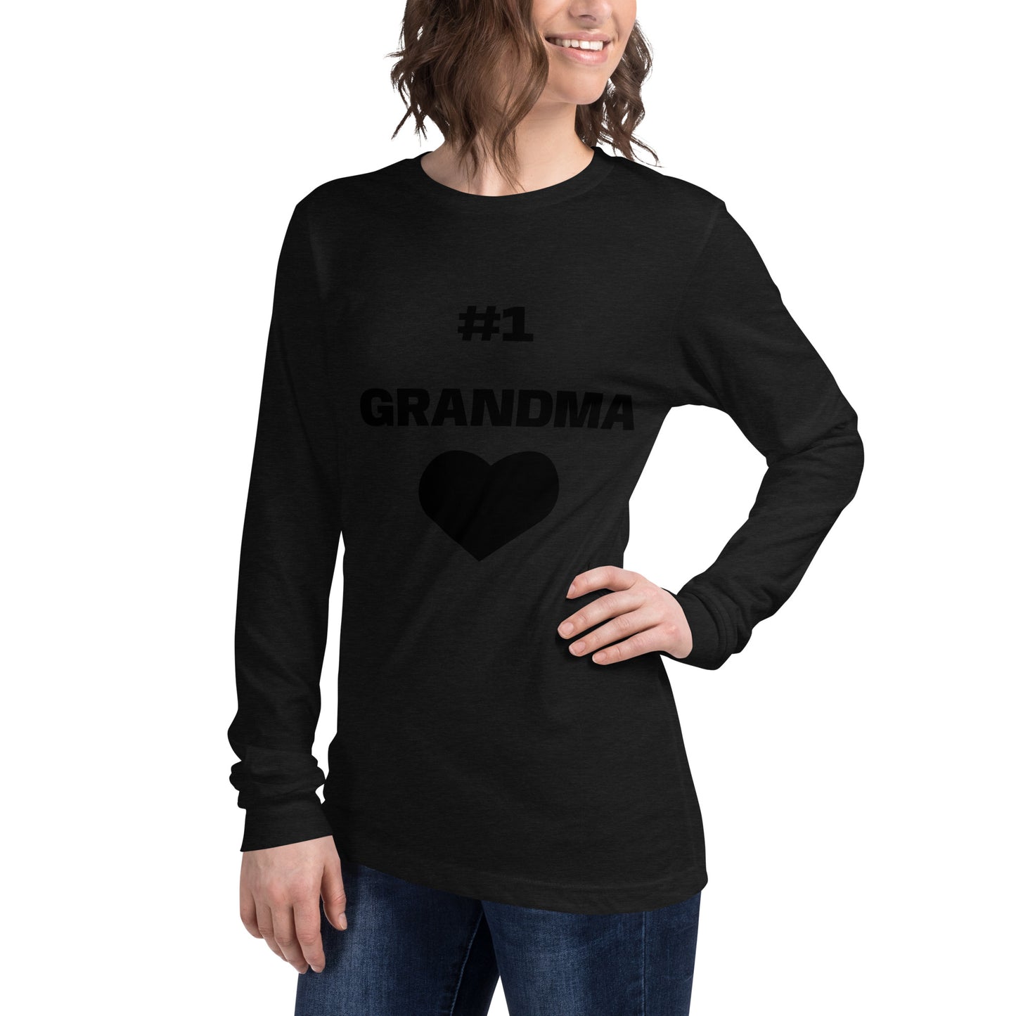 "#1 Grandma" Unisex Long Sleeve Tee