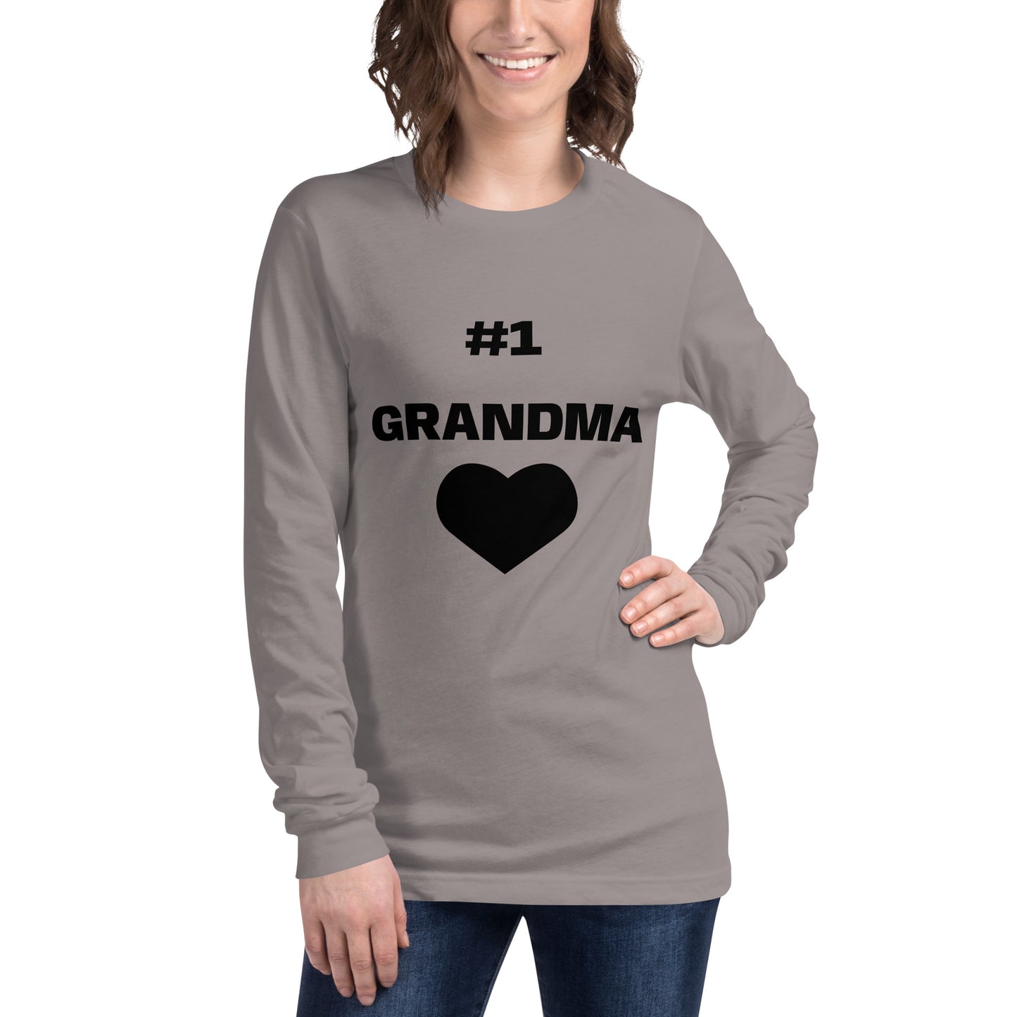 "#1 Grandma" Unisex Long Sleeve Tee