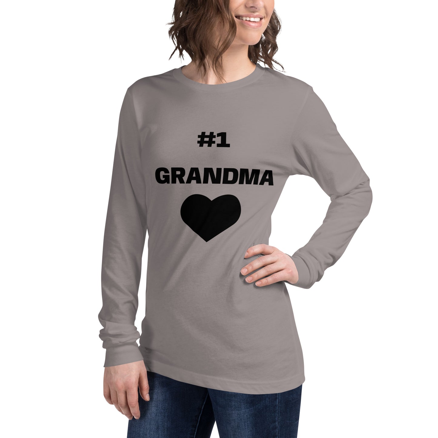 "#1 Grandma" Unisex Long Sleeve Tee