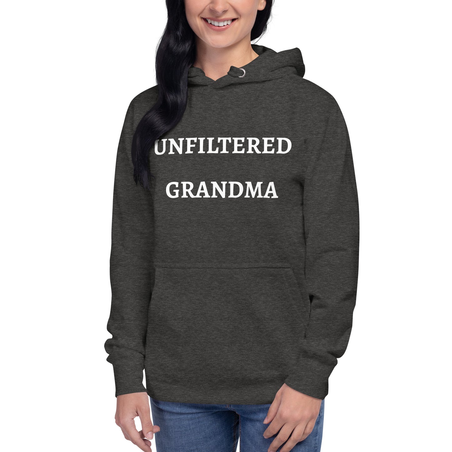 "Unfiltered Grandma" Unisex Hoodie