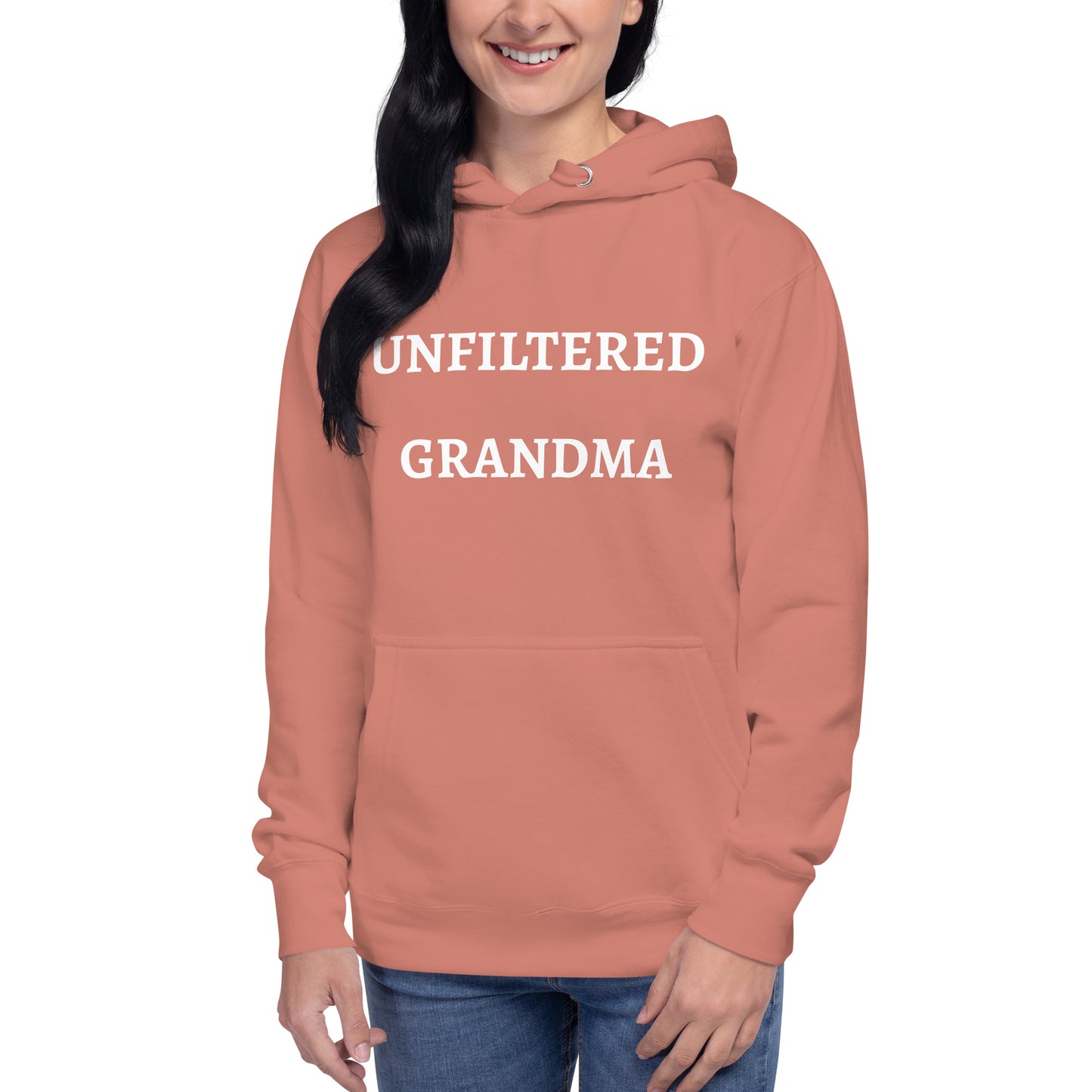 "Unfiltered Grandma" Unisex Hoodie