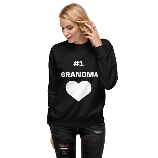 "#1 Grandma" Unisex Premium Sweatshirt