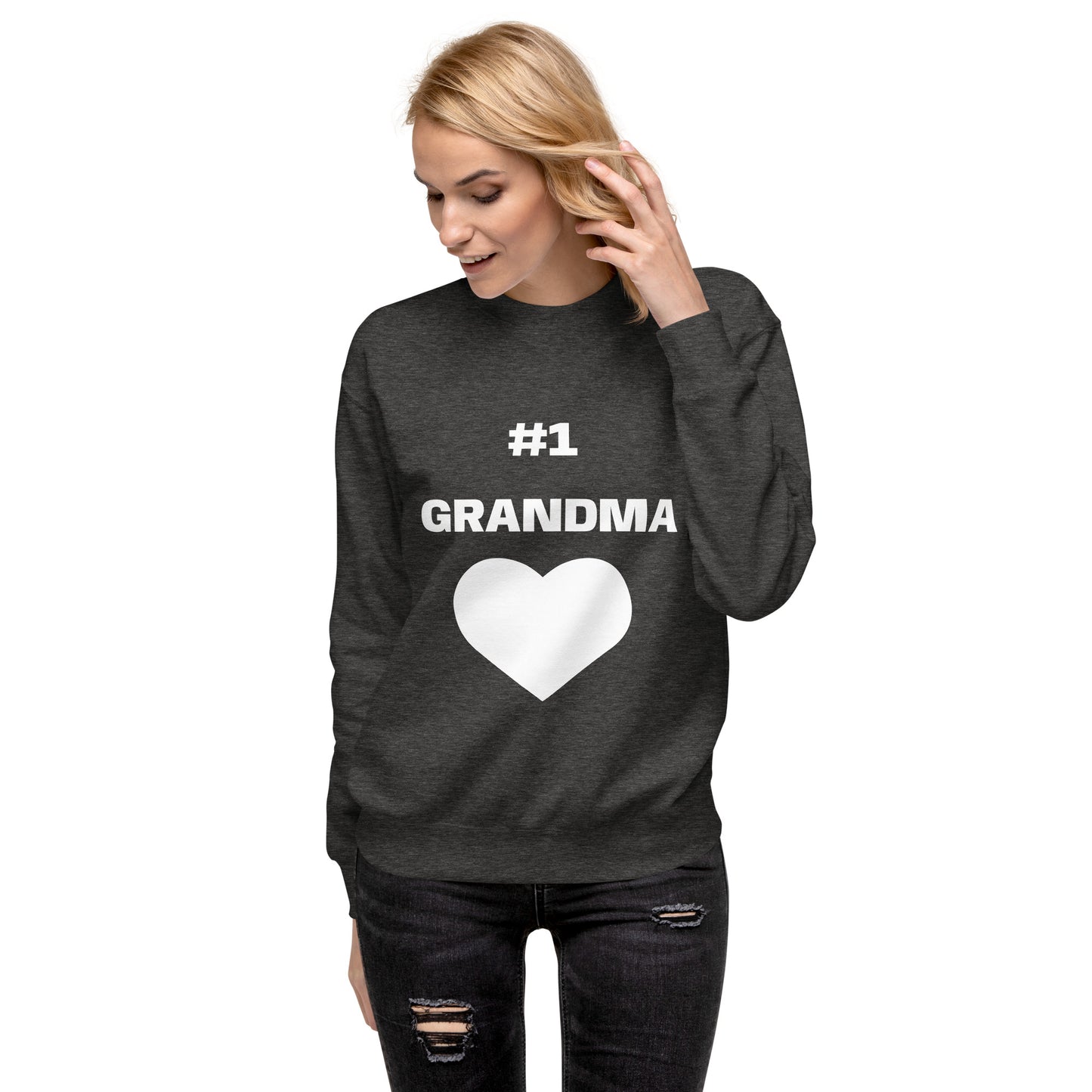 "#1 Grandma" Unisex Premium Sweatshirt